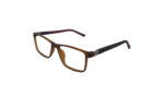 GOGGLESGURU BROWN RECTANGLE KIDS EYEGLASSES 2