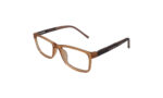 GOGGLESGURU BROWN RECTANGLE KIDS EYEGLASSES 2