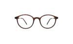 GOGGLESGURU BROWN ROUND KIDS EYEGLASSES 1