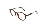 GOGGLESGURU BROWN ROUND KIDS EYEGLASSES 2