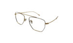 GOGGLESGURU GOLDEN TITANIUM GEOMETRIC WOMEN EYEGLASSES 2