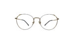 GOGGLESGURU GOLDEN TITANIUM ROUND WOMEN EYEGLASSES 1