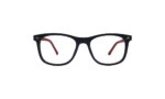 GOGGLESGURU MATTE BLACK SQUARE KIDS EYEGLASSES 1