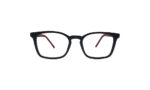 GOGGLESGURU MATTE BLACK SQUARE KIDS EYEGLASSES 1