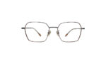 GOGGLESGURU ROSE GOLD TITANIUM SQUARE MEN EYEGLASSES 1