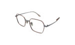 GOGGLESGURU ROSE GOLD TITANIUM SQUARE MEN EYEGLASSES 2