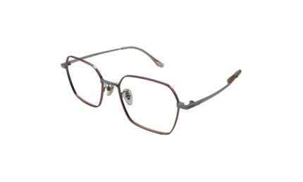 GOGGLESGURU ROSE GOLD TITANIUM SQUARE WOMEN EYEGLASSES 2