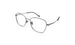 GOGGLESGURU SILVER TITANIUM SQUARE MEN EYEGLASSES 2