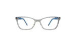 GOGGLESGURU TRANSLUCENT ACETATE RECTANGLE KIDS EYEGLASSES 1