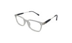 GOGGLESGURU TRANSLUCENT ACETATE RECTANGLE KIDS EYEGLASSES 2