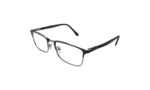 RAYBAN BLACK METAL RECTANGLE WOMEN EYEGLASSES 2