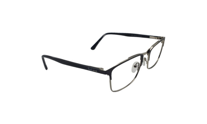 RAYBAN BLACK METAL RECTANGLE WOMEN EYEGLASSES 3