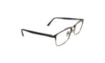 RAYBAN BLACK & WHITE METAL RECTANGLE WOMEN EYEGLASSES 3