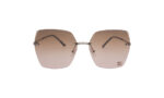 CHANEL BROWM RIMLESS SQUARE WOMEN SUNGLASSES 1