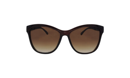 CHANEL BROWN ACETATE CAT EYE WOMEN SUNGLASSES 1