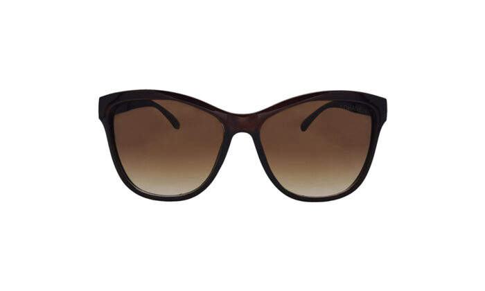 CHANEL BROWN ACETATE CAT EYE WOMEN SUNGLASSES 1