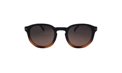 DAVID BECKHAM ESPRESSO TORTOISE ACETATE ROUND MEN SUNGLASSES 1