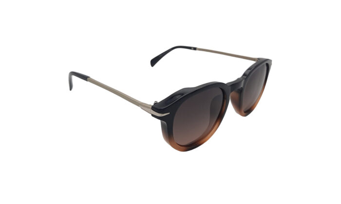 DAVID BECKHAM ESPRESSO TORTOISE ACETATE ROUND MEN SUNGLASSES 3