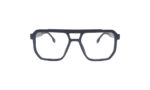 GOGGLESGURU BLACK ACETATE SQUARE WOMEN EYEGLASSES 1