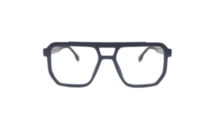 GOGGLESGURU BLACK ACETATE SQUARE WOMEN EYEGLASSES 1