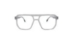 GOGGLESGURU TRANSLUCENT ACETATE SQUARE MEN EYEGLASSES 1