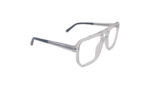 GOGGLESGURU TRANSLUCENT ACETATE SQUARE WOMEN EYEGLASSES 3