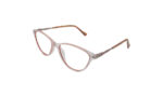 GOGGLESGURU TRANSLUCENT ORANGE ACETATE CAT EYE WOMEN EYEGLASSES 2