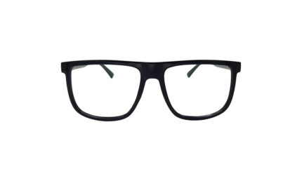 GUCCI BLACK ACETATE SQUARE WOMEN EYEGLASSES 1