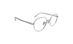 GUCCI SILVER METAL ROUND MEN EYEGLASSES 3