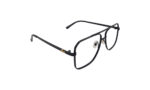 LACOSTE BLACK METAL SQUARE MEN EYEGLASSES 3