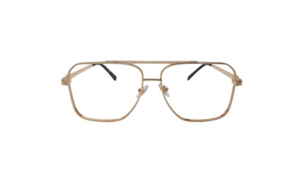 LACOSTE GOLDEN METAL SQUARE MEN EYEGLASSES 1