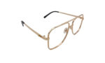 LACOSTE GOLDEN METAL SQUARE MEN EYEGLASSES 3