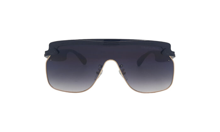 LOUIS VUITTON BLACK ACETATE MASK MEN SUNGLASSES 1