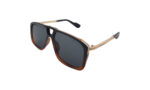 MARC JACOBS DARK BROWN ACETATE SQUARE WOMEN SUNGLASSES 2