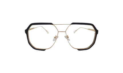 MARC JACOBS GOLDEN METAL GEOMETRIC MEN EYEGLASSES 1