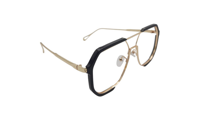 MARC JACOBS GOLDEN METAL GEOMETRIC MEN EYEGLASSES 3