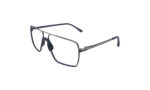 PORSCHE BLACK METAL SQUARE MEN EYEGLASSES 2