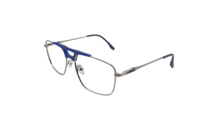 PORSCHE BLUE METAL SQUARE MEN EYEGLASSES 2