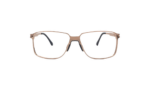 PORSCHE GOLDEN METAL RECTANGLE MEN EYEGLASSES 1