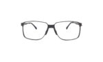 PORSCHE GRAY METAL RECTANGLE MEN EYEGLASSES 1