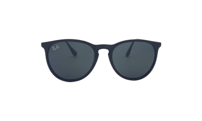 RAYBAN BLACK ACETATE ROUND MEN SUNGLASSES 1