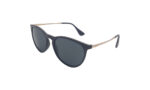 RAYBAN BLACK ACETATE ROUND MEN SUNGLASSES 2