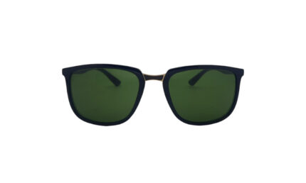 RAYBAN BLACK ACETATE SQUARE MEN SUNGLASSES 1