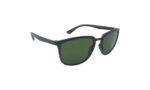 RAYBAN BLACK ACETATE SQUARE MEN SUNGLASSES 3