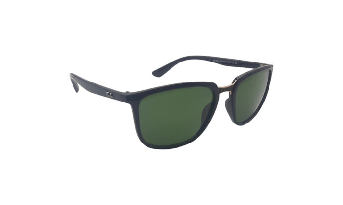 RAYBAN BLACK ACETATE SQUARE MEN SUNGLASSES 3