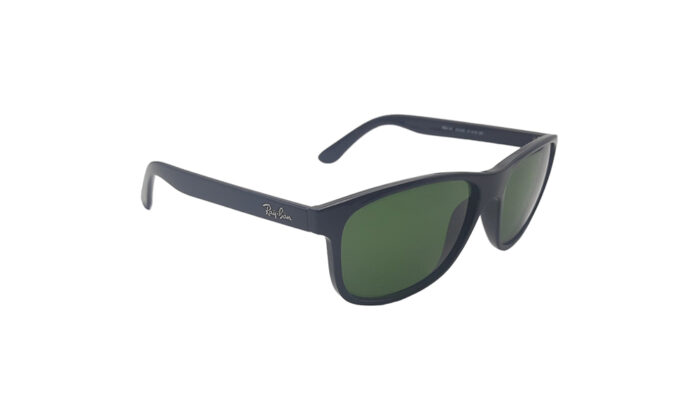 RAYBAN BLACK ACETATE SQUARE MEN SUNGLASSES 3