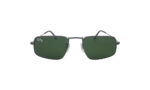 RAYBAN BLACK METAL RECTANGLE MEN SUNGLASSES 1