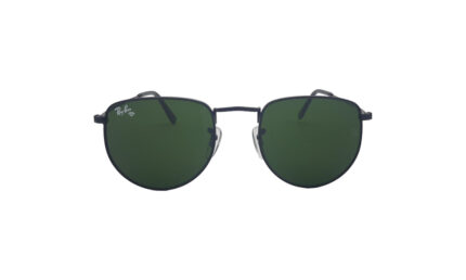 RAYBAN BLACK METAL ROUND MEN SUNGLASSES 1