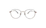 RAYBAN ROSE GOLD METAL ROUND MEN EYEGLASSES 1