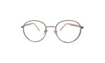 RAYBAN ROSE GOLD METAL ROUND MEN EYEGLASSES 1